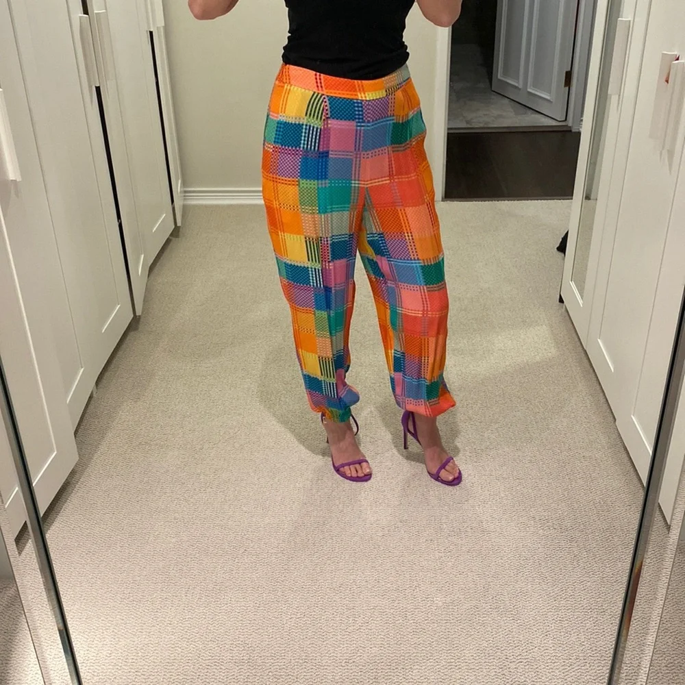 Farm Rio Woven Joggers - Picture 2 of 5